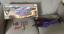 Vintage Cobra Mamba w Box 100% Complete GI Joe 1987 Hasbro Action Figure Vehicle picture