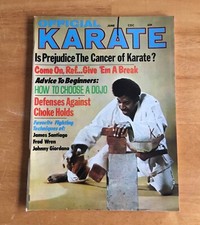 Official Karate Magazine June 1971 How to Choose a Dojo No Label Newsstand picture