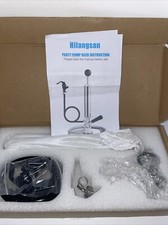 Hilangsan Beer Keg Party Pump 8inch Beer tap Pump Chrome-Plated D Coupler sys... picture