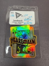 Bandmerch Pearl Jam Yield San Fransisco 2-3-1998 Concert VIP Sticker 136 of 175 picture