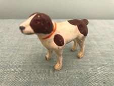 Rare Vintage German Dollhouse Dog Putz Stick Leg Pointer Setter 1:12 picture