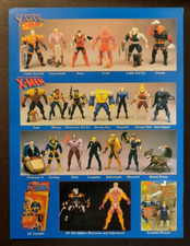 1994 X-MEN Action Figures Toybiz Sabretooth ~ Magazine Preview Page/PRINT AD picture