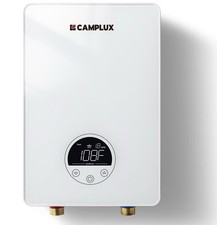 CAMPLUX Tankless Water Heater Electric 6kW at 240 Volts picture