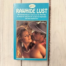 Vintage Erotic Western Pulp Smut Rawhide Lust Masquerade Books 1991 PB picture