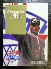 SkyBox 1992-93 SHAQUILLE O'NEAL Draft Picks  Rookie Insert DP1 Orlando Magic picture