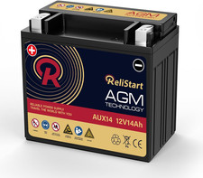 AUX14 Auxiliary Battery, 12V 14Ah AGM Battery, 200 CCA Rechargeable AGM Car Batt picture