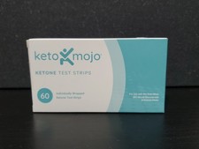KETO-MOJO Ketone ONLY Test Strips 60 Strips Exp.05/2027 NEW Sealed  picture