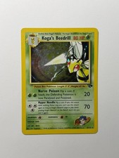 Koga's Beedrill 9/132 Gym Challenge Holo picture