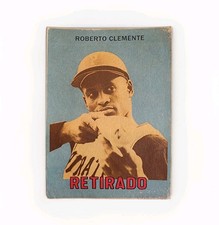 1967 Venezuelan Topps-Style Roberto Clemente Retirado - Custom OG ACEO Rare Art picture