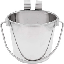 Fuzzy Puppy Flat Sided Pail with Dual Hooks, Snugly Fit on Dog, Cat and Critter picture