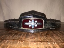 Vintage 1942-49 International Harvester Truck HOOD EMBLEM Original 61741-R1 picture