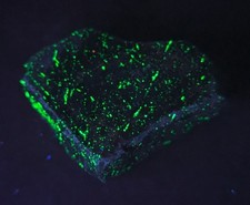 Native Lead Willemite SW UV Garpenberg Norra MineDalarna Sweden Thumbnail TN picture
