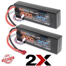 PowerHobby 2S 7.4V 4000mAh 20C Lipo Battery w Deans x2 : Axial Yeti / XL picture