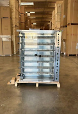 NEW Commercial HD 35 Chicken Rotisserie Machine Natural Gas Restaurant EQ NG NSF picture