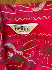 50's vintage Hawaiin shirt Cha Cha style print picture