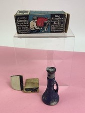 Antique vintage miniature Simplex Jack in the box toy jack Templeton Kenley & Co picture