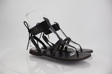 FREE PEOPLE Vacation Day Wrap Gladiator Leather Sandals Strappy 39.5 Us 9.5 picture