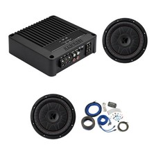 Kicker 53CXA9001 Amplifier, Two 52CVT104 10