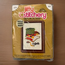 Vintage  Jiffy Stitchery designs Ruth Houseworth 5X7 #398 - 