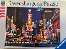 Ravensburger 1000 Piece Puzzle ,NYC Times Square 27 “ x 20 “ picture