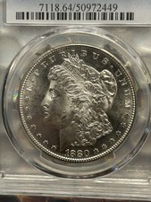1880-S $1 Morgan Silver Dollar PCGS MS 64 | Uncirculated UNC BU picture