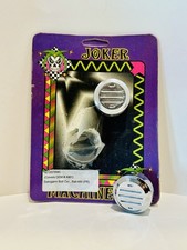 NEW OLD STOCK JOKER MACHINE CHROME BALL-MILL SWINGARM BOLT COVERS OEM #4961 picture