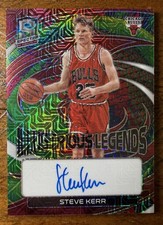 2022-23 Panini Spectra - Illustrious Legends Steve Kerr #ILS-SVK Meta Prizm /25 picture