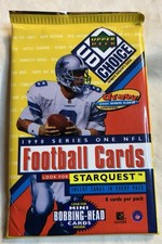 1998 Upper Deck UD Choice Starquest Sealed Football Pack 8 Cards Series One NFL picture
