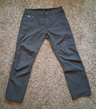 Kuhl Revolvr Rogue Pants Gray Men’s 36x32 NWOT Outdoor Hiking Stretch Taper picture