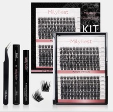 MILLY BEST Lash Clusters 144pc Eyelash Extension 10-18mm Individual Lash Kit  picture