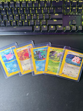 2002 Pokemon Expedition Vintage Card Lot – Clefairy Bayleef + 3 More picture