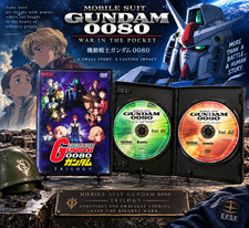 Mobile Suit Gundam 0080 War in the Pocket 2 Disc DVD Complete Collection picture
