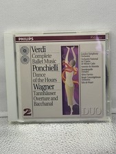 Verdi Ponchielli Wagner - Complete Ballet Music 2CD 1994 Classical Philips picture