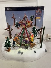 Carole Towne by Lemax “Holiday Merry-Go-Round” Animated Collectible Tested Works picture