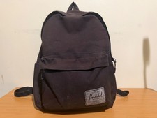 Herschel Supply Co Classic XL Backpack Black Red Striped Lining Laptop Sleeve Us picture