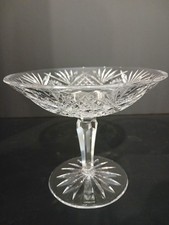 WATERFORD CRYSTAL Dunmore Footed Compote Bowl 6