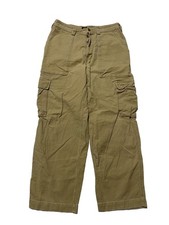 Vintage Abercrombie & Fitch Cargo Pants Mens 32 X 30 Loose Y2K Baggy Army Brown picture