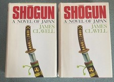 VINTAGE 1975  Book Club Atheneum  set of 2  Shogun, vol.1 and 2 hardcovers picture