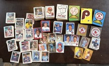 1,000+ Vintage Baseball Sticker Lot 1980s 1990s Fleer Topps Stars HOF Team Logos picture