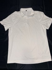 Lululemon Evolution Polo Shirt White Athletic Short Sleeve picture
