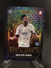 2024-25 Topps Merlin Ngal'ayel Mukau Mystic Nights Gold Mojo RC /50 MN-15 picture