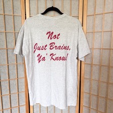 Vintage Harvard Russell athletic T shirt Large 90s Made in USA picture