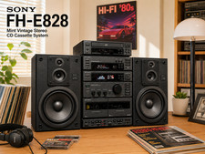SONY FH-E828 🌈MiNT & RaRe🌈 Vintage Stereo CD Cassette System picture