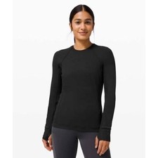 Lululemon Runderful Long Sleeve Black Size 6 picture