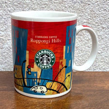 Starbucks Roppongi Hills City Scene Mug 2003 Made in Japan Multicolor picture