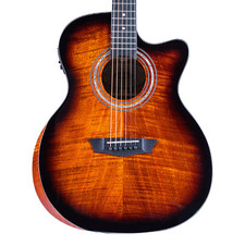 Washburn WCG12FCE Grand Auditorium Cutaway A/E - Sunburst - Open Box picture