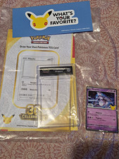 Pokemon Target Mewtwo Promo And Drawing Card, Case, Ticket And Switch Booklet picture