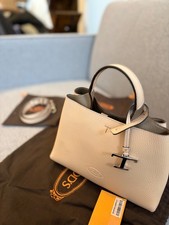 Tod's Beige Leather Bag — Basically Brand New 🤎 picture