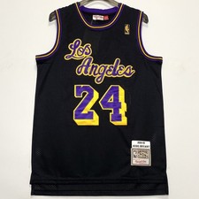 Kobe Bryant #24. Black basketball jersey. Stitched version. Custom. Sizes S–2XL picture