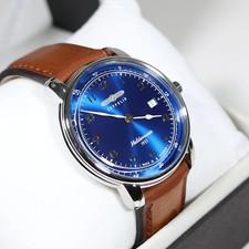 Zeppelin Mediterranee 1921 Blue Dial Men's Quartz Watch 9640-3 picture
